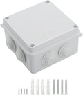 LeMotech ABS Plastic Dustproof Waterproof IP65 Junction Box Universal by LeMotech