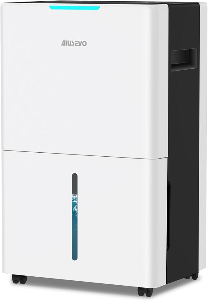 5000 Sq. Ft Dehumidifiers for Home and Basement, 52 Pint/Day Dehumidifier by Aiusevo