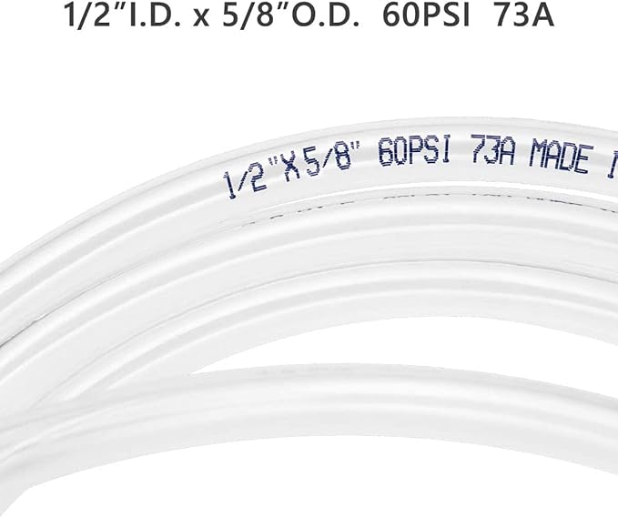 Eastrans Clear Vinyl Tubing Flexible PVC Tubing, Hybrid PVC Hose, Lightweight - Image 4