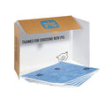 PIG Water Absorbent Mat | Reusable | 5 Pack | 15" W x 19" L | Absorbs up to 29 by NewPig