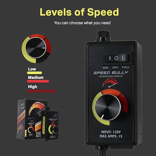 Speed Bully Motor Fan Speed Controller 120V, Variable Speed Controller - Image 6