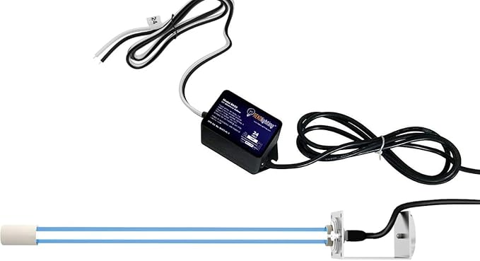 24 Volts Power Input! Pureuv 14" Bulb Uv Light Coil Cleaner by REKOLIGHTING