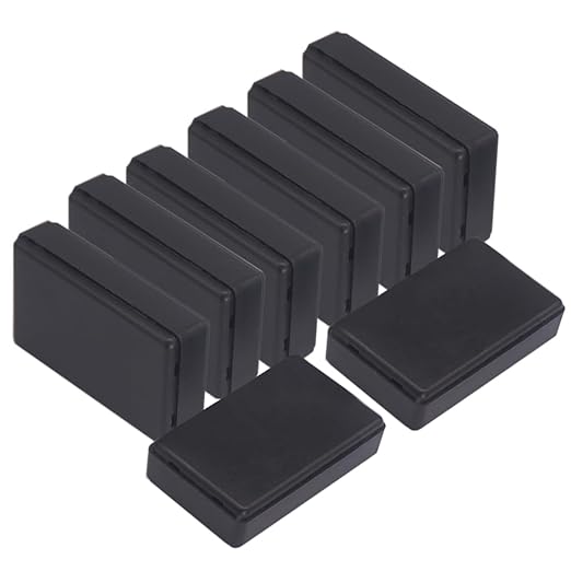Zulkit 8Pcs Project Boxes ABS Plastic Electrical Project Case Power Junction by Zulkit