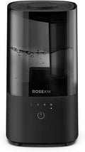 Humidifiers for Bedroom, Small Cool Mist Humidifier for Home Plant and Baby by ROSEKM