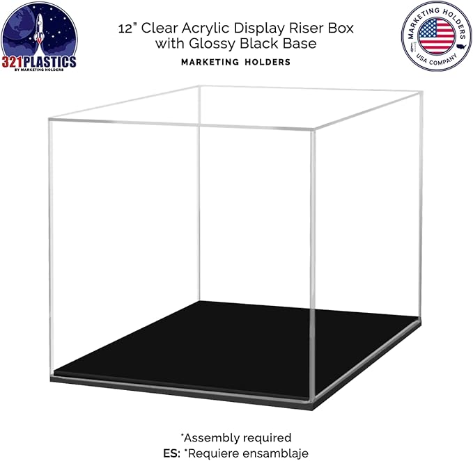 Marketing Holders 12" x 12" Clear Acrylic Display Box - Image 5