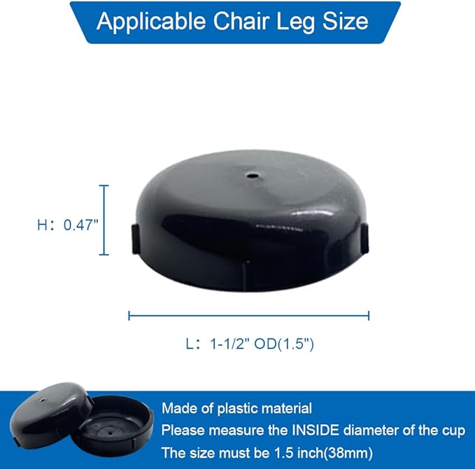 Wrought Iron Chair Glide Protector - Image 2