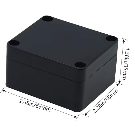 Junction Box, Zulkit Project Box IP65 Waterproof Outdoor Box ABS Plastic - Image 2