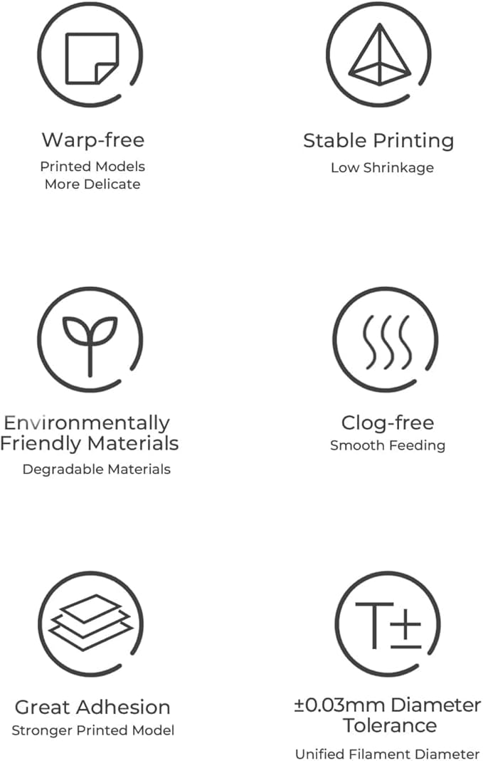 Official CREALITY Wood Filament PLA 1.75 mm, Woods 3D Printer Filament - Image 7