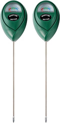 Soil Moisture Meter, 2 Pack Plant Water Meter Soil Meter Moisture Sensor by Hathdia