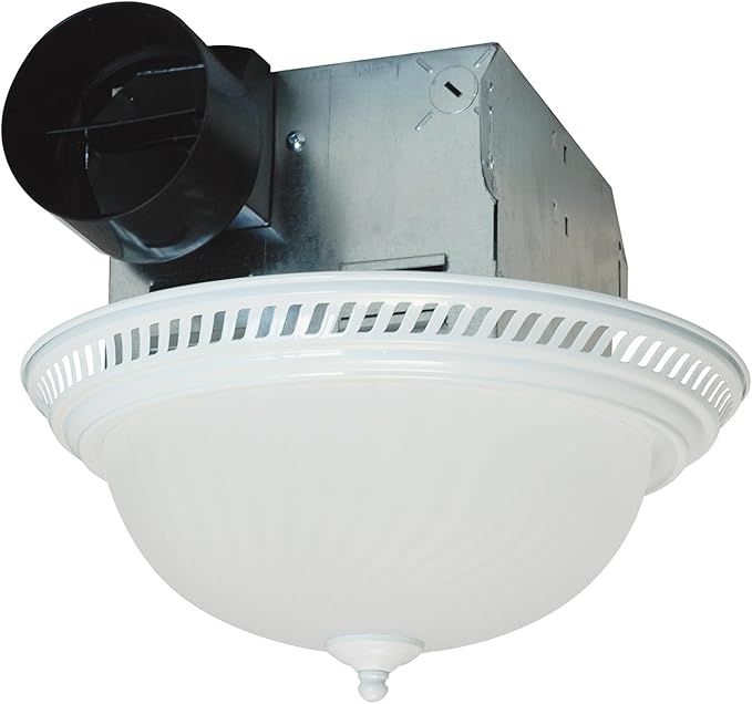 Air King DRLC703 Decorative Round Quiet Exhaust Bath Fan by Air+King