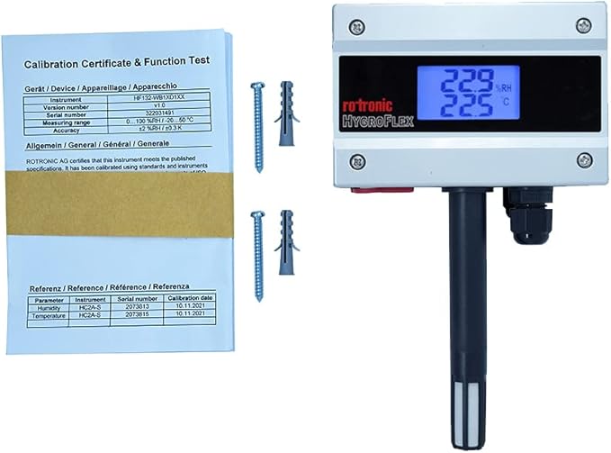 Rotronic Temperature and Humidity Transmitter Wall mount - Image 4