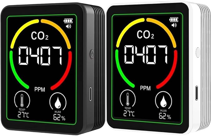 Air Quality Monitor Indoor-Portable Indoor Air Quality Meter, 3-in-1 Indoor Air - Image 7