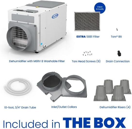 AprilAire E100 Pro Dehumidifier Bundle - Image 2
