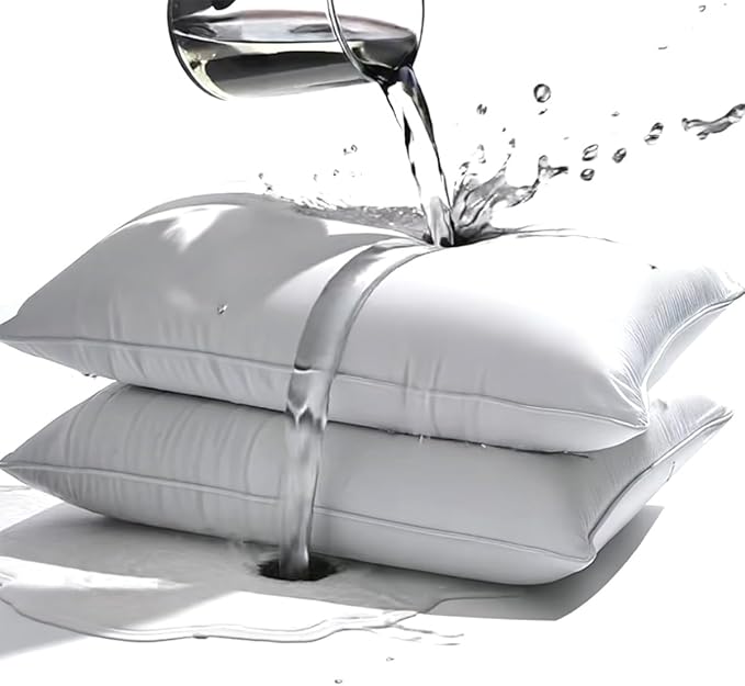 Waterproof Pillow Protectors Standard Size 20x26 Inches 4 Pack - Image 2