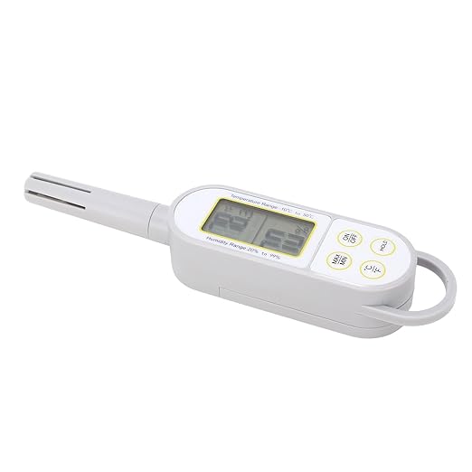 Indoor Temperature Humidity Meter, Digital Dry Wet Thermometer Handheld - Image 5