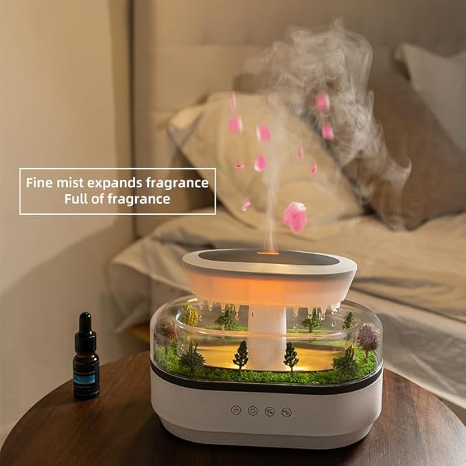 Upgrade Raindrop Humidifier Essential Oil Diffuser - Image 5