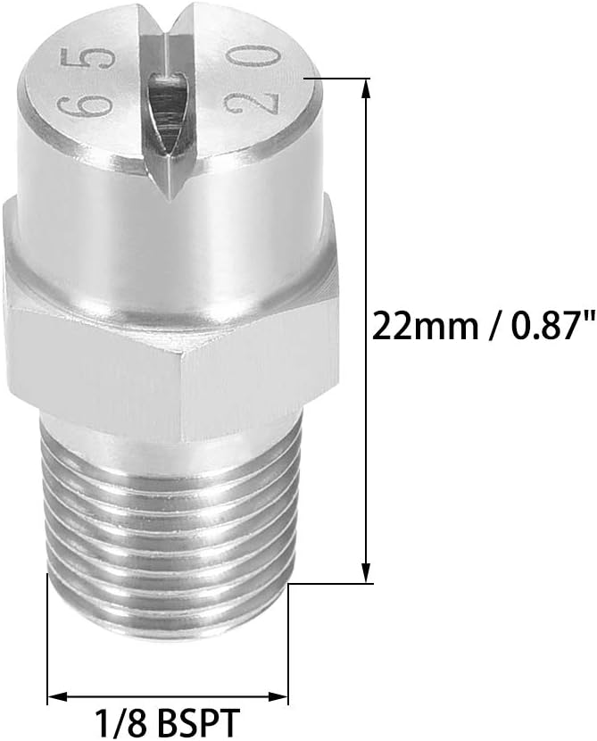 uxcell Flat Fan Spray Tip - Image 2