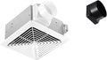 Bathroom Exhaust Fan 50 CFM, 1.2 Sone, 3&4-Inch Duct Included, No Attic Access by Unknown