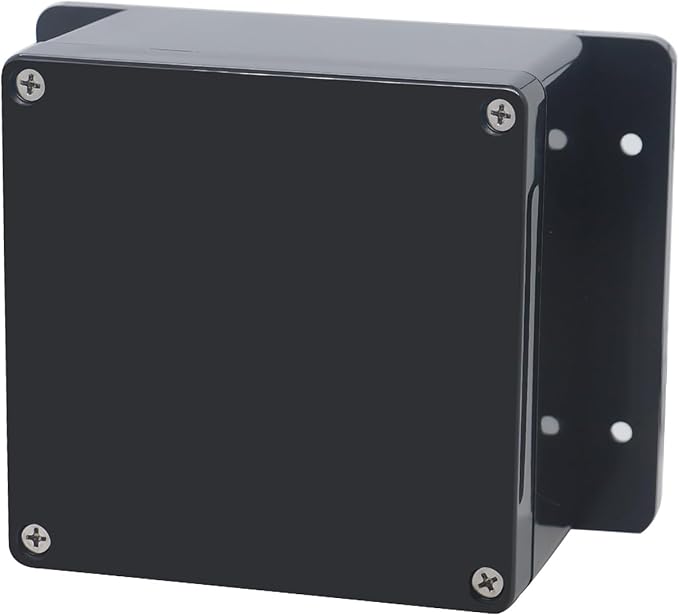 Project Box ABS Plastic Black Electrical Boxes IP65 Waterproof DIY Electronic by Otdorpatio