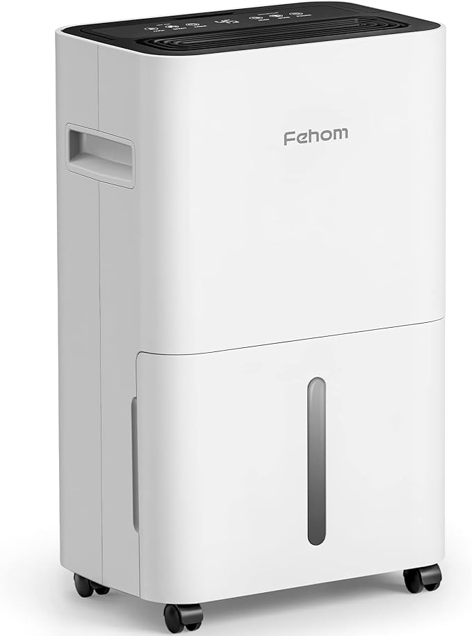 Fehom 4500 Sq. Ft Dehumidifier for Home Basements Bathroom Bedroom Continuous by FehomDehumidifier