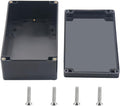 Outdoor Waterproof Junction Box IP67 Project Box ABS Black Electrical Boxes by Otdorpatio
