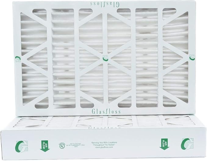 Glasfloss 12x24x4 MERV 13 AC & Furnace 4" Depth Air Filters. Box of 4. Actual - Image 4