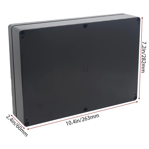 Watertight Junction Box, IP67 Waterproof Project Box Durable ABS Plastic - Image 2