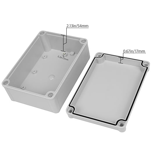 Junction Box，6.9"x 4.9"x 3" Outdoor Electrical Box - Image 3