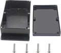 Outdoor Waterproof Junction Box IP67 Project Box ABS Black Electrical Boxes by Otdorpatio