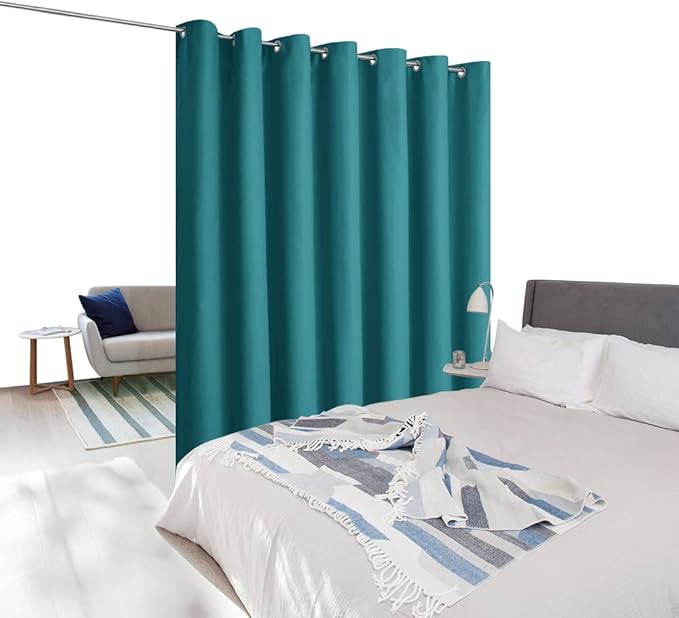 NICETOWN Ceiling Curtains, Room Divider Curtain Screen Partition, Vertical Blind - Image 2