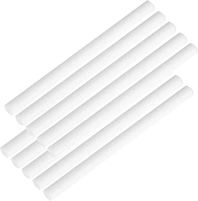 10 Pieces Humidifier Sticks Cotton Filter Refill Sticks Filter Replacement by UZHZ