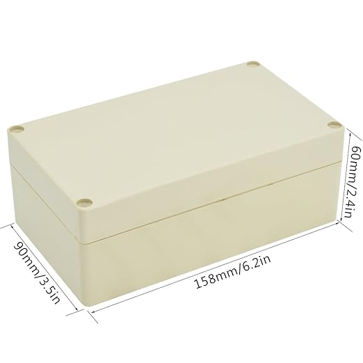 LeMotech Waterproof Dustproof IP65 ABS Plastic Junction Box Universal Electric - Image 2
