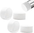 4 Pcs 2-3/8" Round Chair Leg Tips Caps, Silicone Rubber Furniture Leg Floor by BOPOREAE