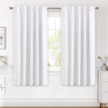 H.VERSAILTEX White Curtains Thermal Insulated Window Treatment Panels Room by HVERSAILTEX