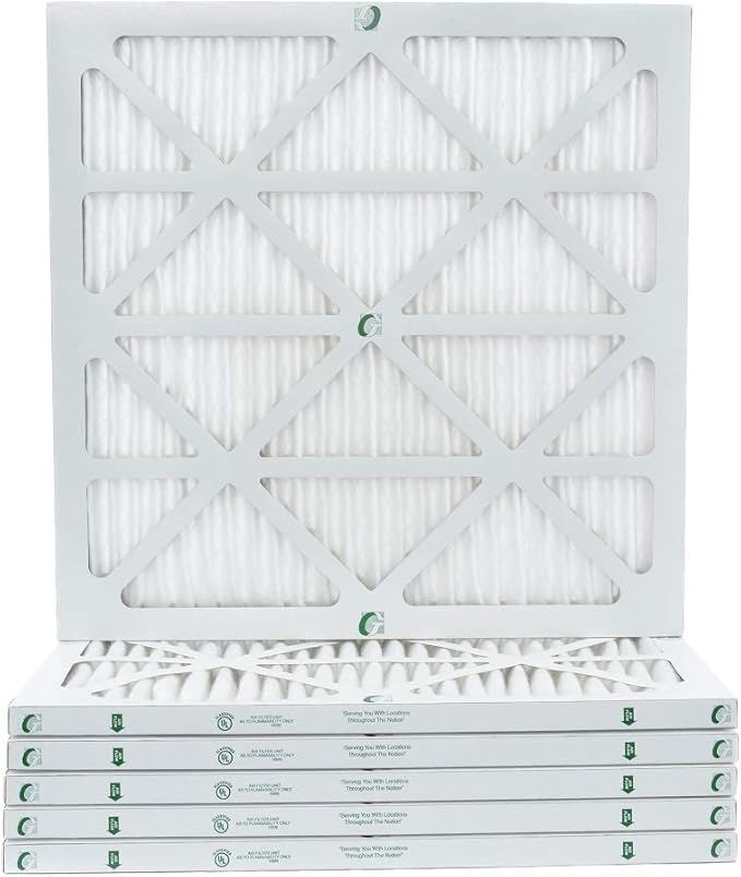 Glasfloss 20x25x1 MERV 13 AC & Furnace Air Filters. Box of 6. Actual Size: - Image 4