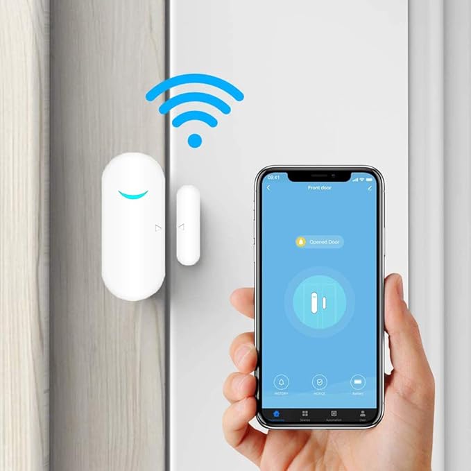 WiFi Door and Window Sensors, Tuya Smart Alarm - Image 6