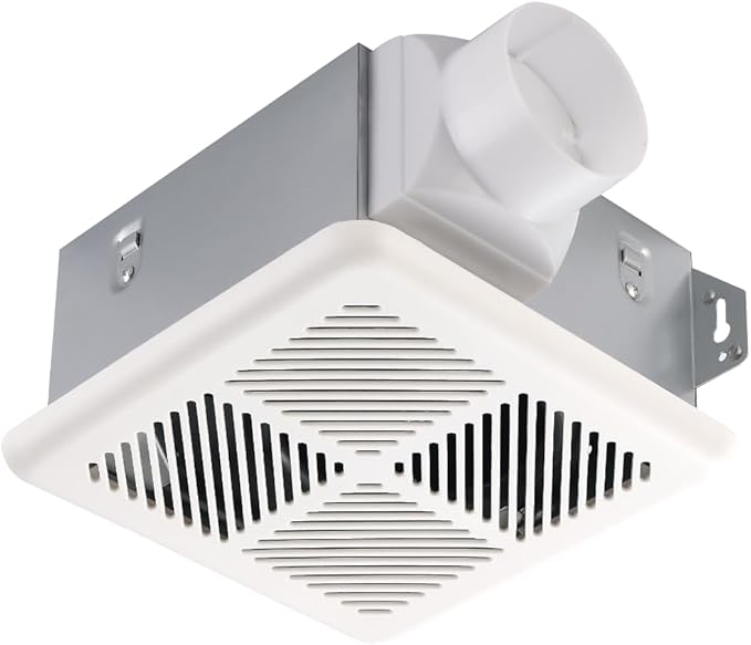Bathroom Exhaust Fan 70CFM 2.0Sone, Quiet Bath Fan by Unknown