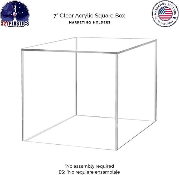 7" Acrylic Display Riser Box - Image 6
