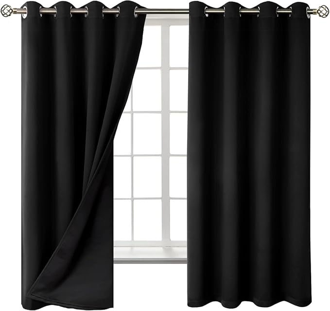 BGment Thermal Insulated 100% Blackout Curtains - Image 8