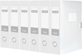 HUA JIE A4 Storage File Boxes Plastic Archives Cases by HUA+JIE