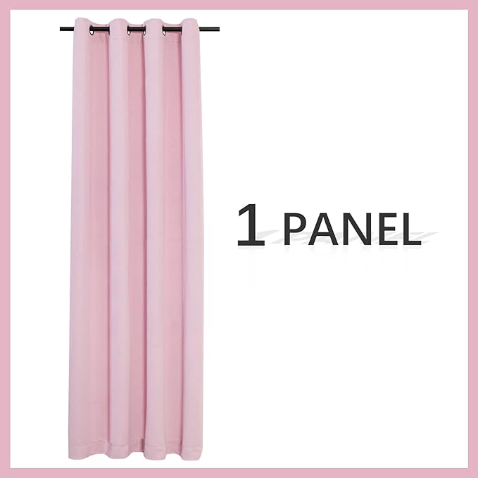 MYSKY HOME Blackout Curtains for Nursery Room Thermal Insulated Curtains for - Image 5
