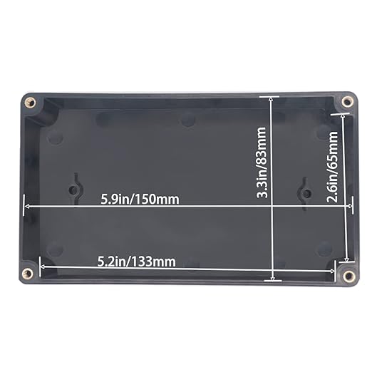 Watertight Junction Box, IP67 Waterproof Project Box Durable ABS Plastic - Image 5
