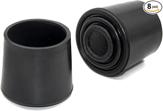 Flyshop 1-1/4", 32 mm, Patio Round Chair Leg Caps, Furniture Table Feet Covers by Flyshop
