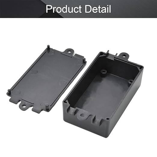 Fielect 10Pcs Dustproof Electronic Junction Box Plastic Enclosure Project Box - Image 2
