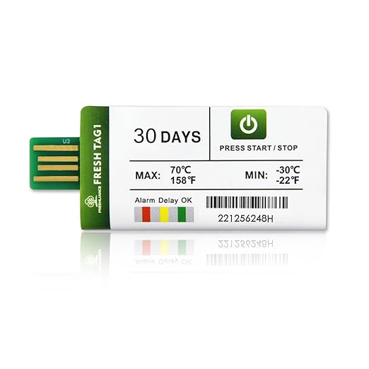 Freshliance 20pack Temperature Data Logger USB Disposable Temperature Recorder by FRESHLIANCE