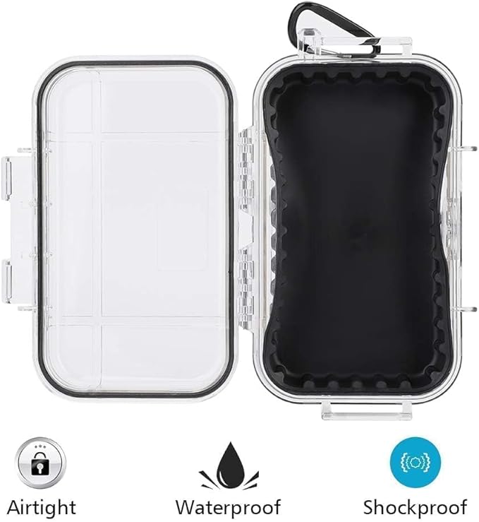 Dry Box Outdoor Waterproof Airtight Storage Case Hard Shell Wet Dry Box Carry - Image 3