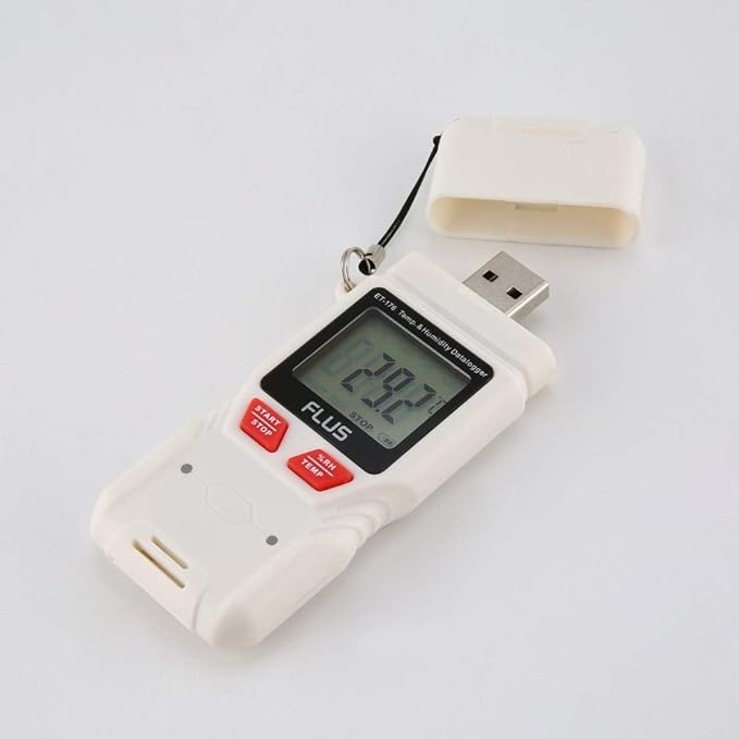 Temperature Humidity Data Logger Meter Indoor Outdoor Temperature Humidity - Image 3