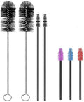 Hummingbird Feeder Cleaning Brush 25 pcs 4 Sizes Mini Nylon Tube Brush Set by JDYYICZ