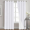 PrinceDeco Blackout Curtains 90 Inches Long 2 Panels Set by PrinceDeco