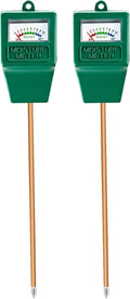 Soil Moisture Meter, 2 Pack Plant Hygrometer Moisture Sensor Plant Water Monitor by Hathdia
